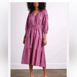 Xirena Annieka Pink Flora Dress